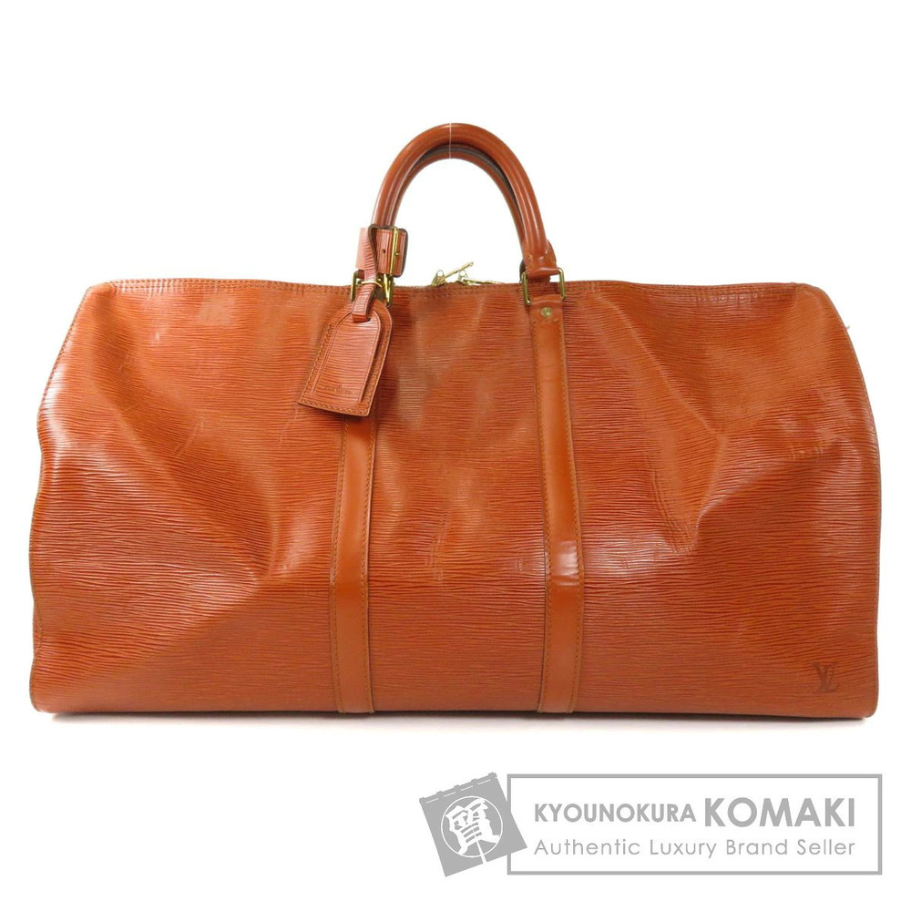 Louis Vuitton Keepall Monogram Canvas Travel Bag Brown